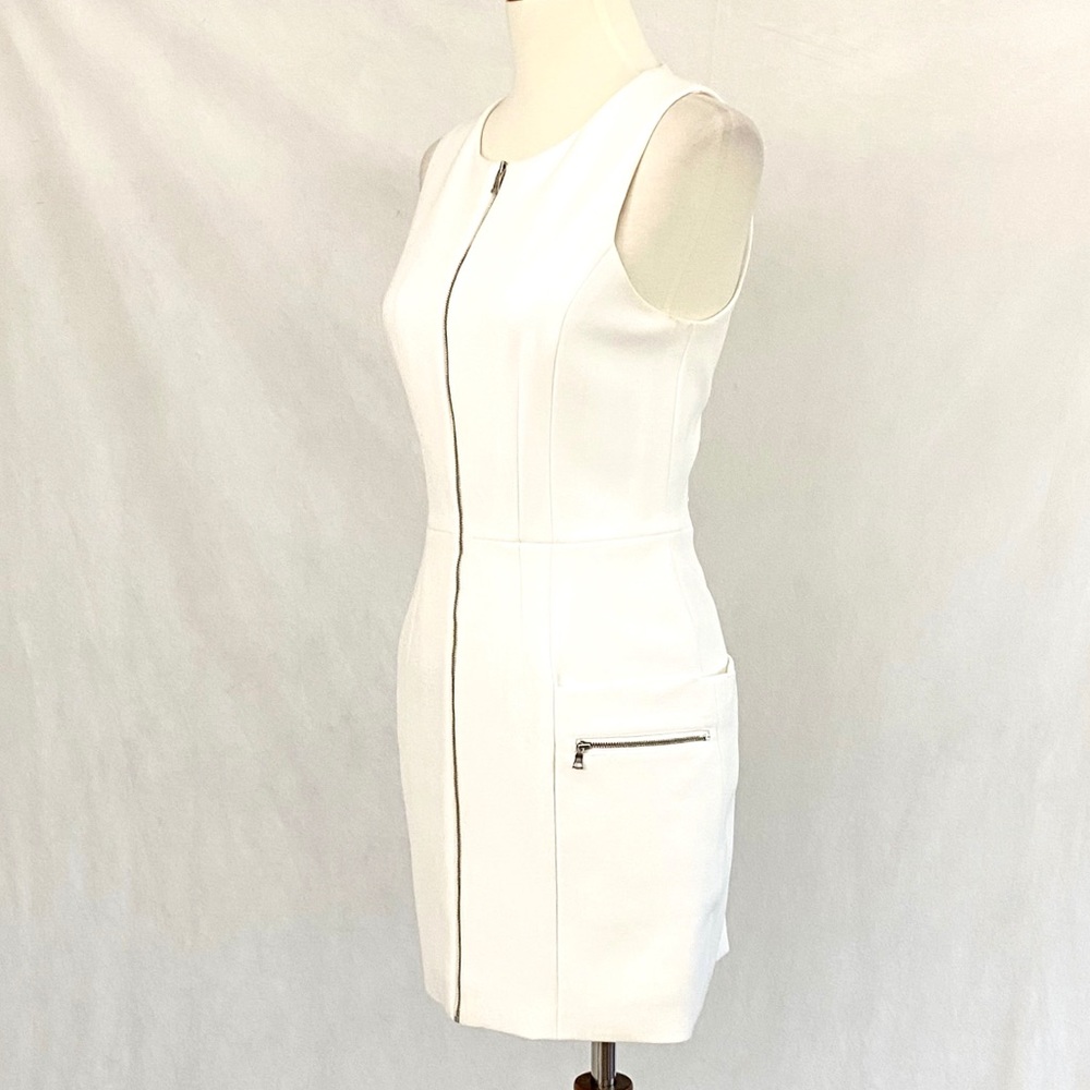 BCBGMaxazaria Sleeveless Zipper Front Mini Dress - Picture 5 of 11